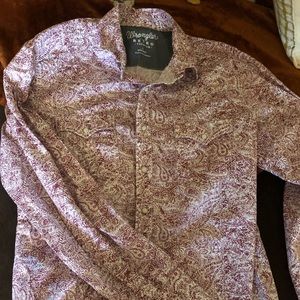 Mens retro wrangler shirt